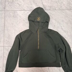 Lululemon Cropped Half-Zip Hoodie Sweatshirt XS